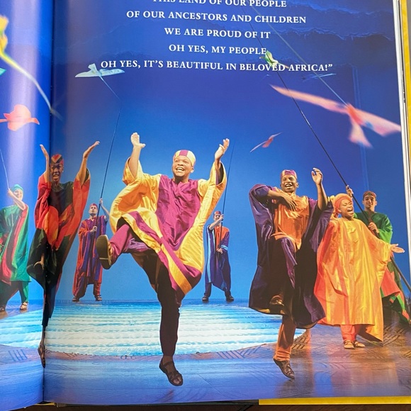 DISNEY LION🦁KING TWENTY YEARS ON BROADWAY AND AROUND THE WORLD HARDCOVER BOOK - Picture 5 of 12